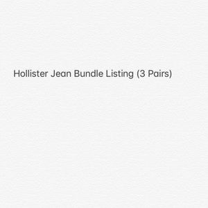 Hollister Jean Bundle
